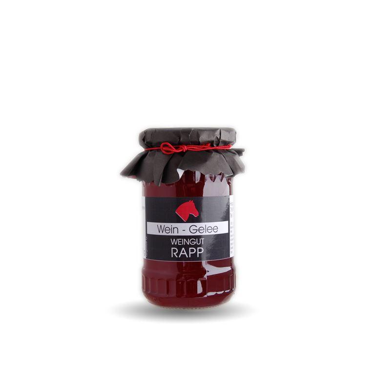 Weingelee rot